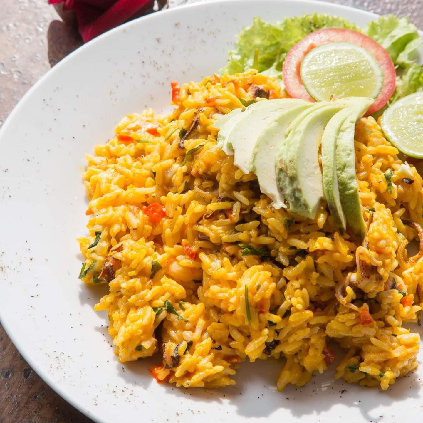 Seafood rice